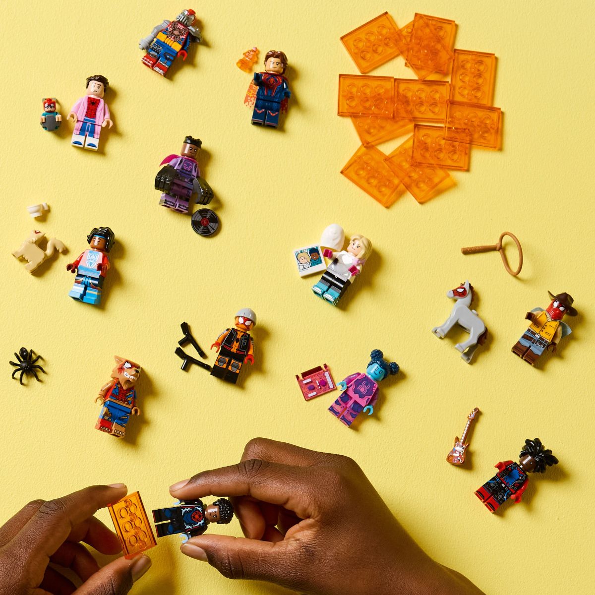 Đồ Chơi Lắp Ráp Nhân Vật Người Nhện Đa Vũ Trụ LEGO MINIFIGURES 71050