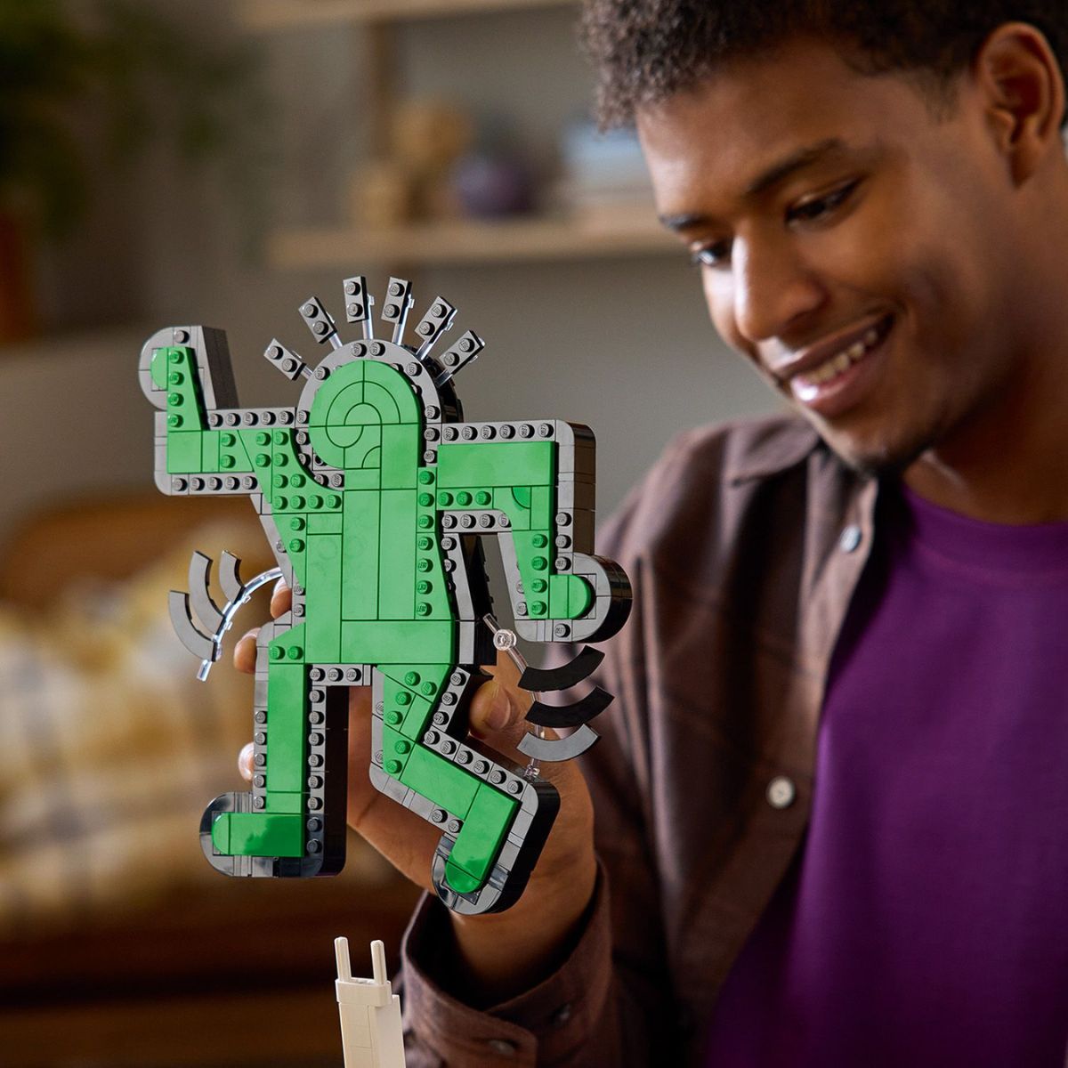 Đồ Chơi Lắp Ráp Nhân Vật Nhảy Múa Của Keith Haring LEGO ART 31216 (1773 chi tiết)