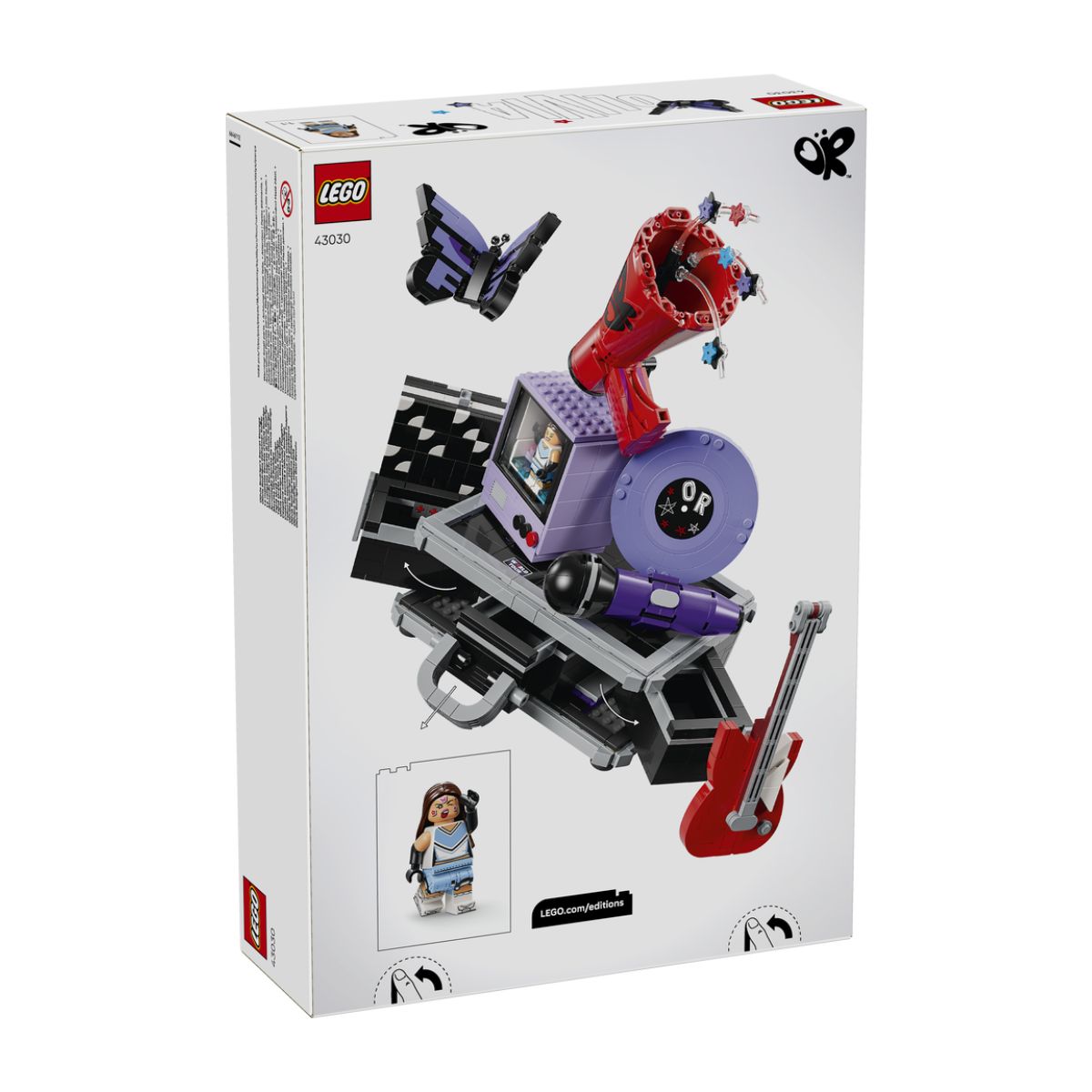 Đồ Chơi Lắp Ráp Những Biểu Tượng Của Olivia LEGO EDITIONS MUSIC 43030 (1085 Chi Tiết)