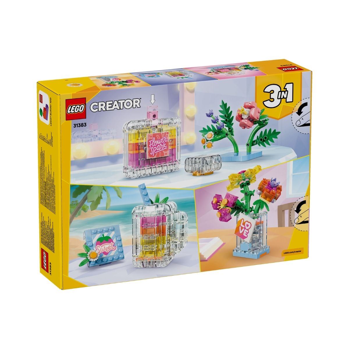 Đồ Chơi Lắp Ráp Nước Hoa Thanh Lịch LEGO CREATOR 31383 (286 chi tiết)