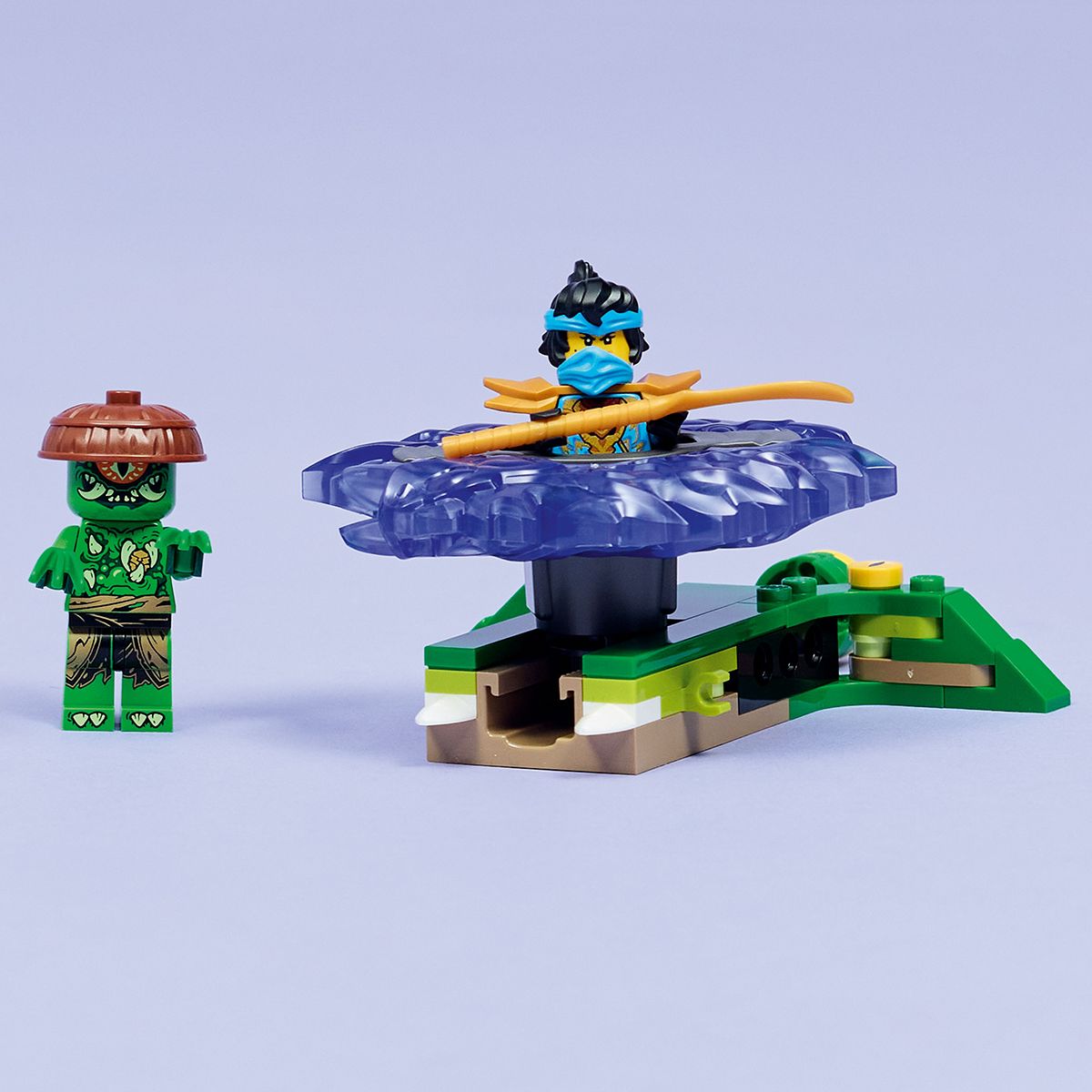 Đồ Chơi Lắp Ráp Nya Đối Đầu Quái Vật Biến Dị LEGO NINJAGO 71849 (49 chi tiết)