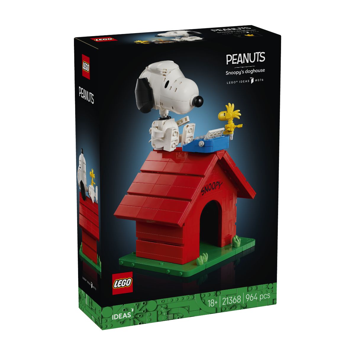 Đồ Chơi Lắp Ráp Peanuts: Ngôi Nhà Snoopy Đáng Yêu LEGO IDEAS 21368 (964 Chi Tiết)