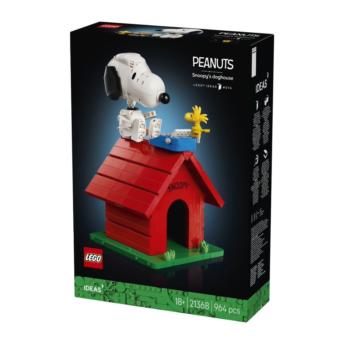 Đồ Chơi Lắp Ráp Peanuts: Ngôi Nhà Snoopy Đáng Yêu LEGO IDEAS 21368 (964 Chi Tiết)