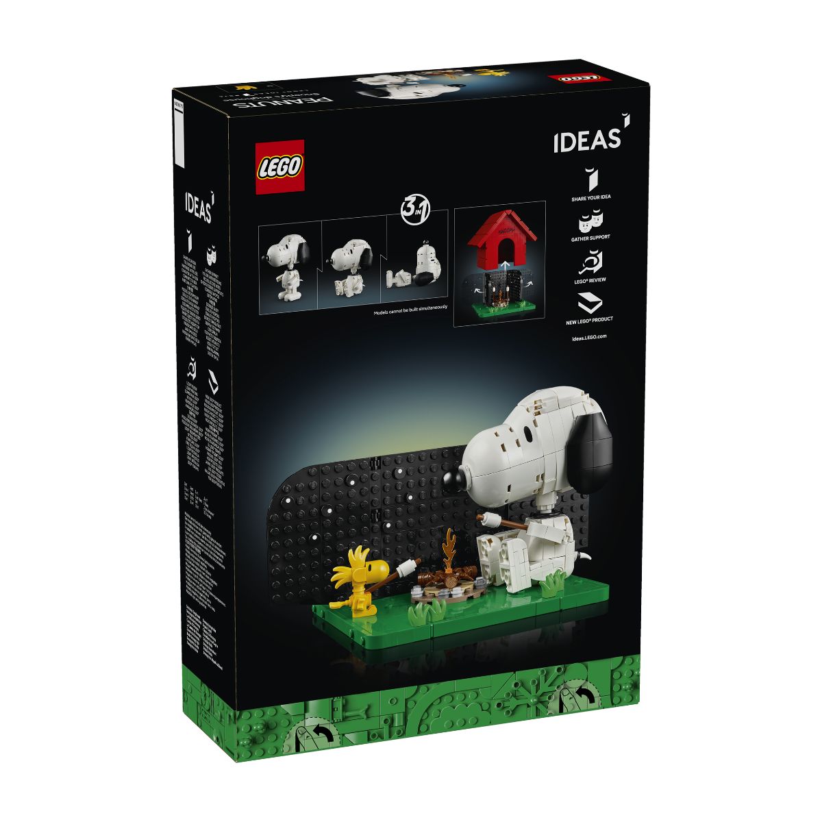 Đồ Chơi Lắp Ráp Peanuts: Ngôi Nhà Snoopy Đáng Yêu LEGO IDEAS 21368 (964 Chi Tiết)