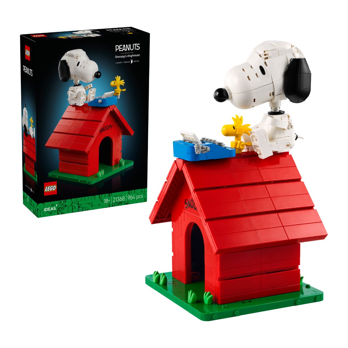Đồ Chơi Lắp Ráp Peanuts: Ngôi Nhà Snoopy Đáng Yêu LEGO IDEAS 21368 (964 Chi Tiết)
