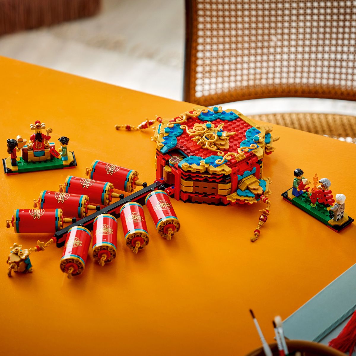 Đồ Chơi Lắp Ráp Pháo Hoa Tài Lộc LEGO CHINESE FESTIVAL 80118 (1039 chi tiết)