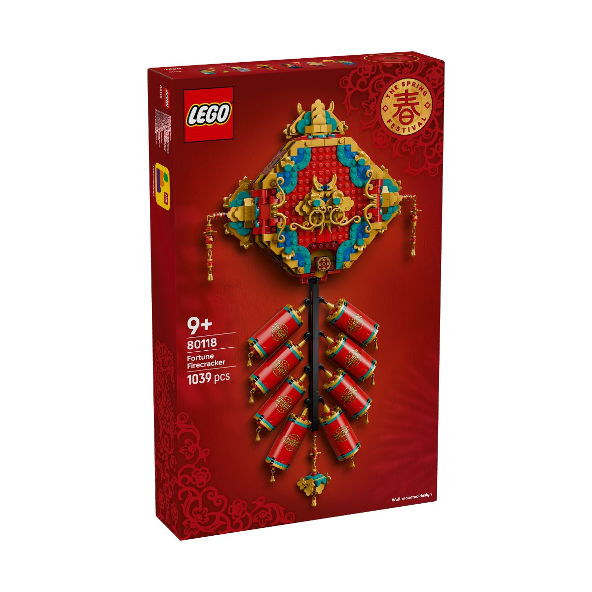 Đồ Chơi Lắp Ráp Pháo Hoa Tài Lộc LEGO CHINESE FESTIVAL 80118 (1039 chi tiết)