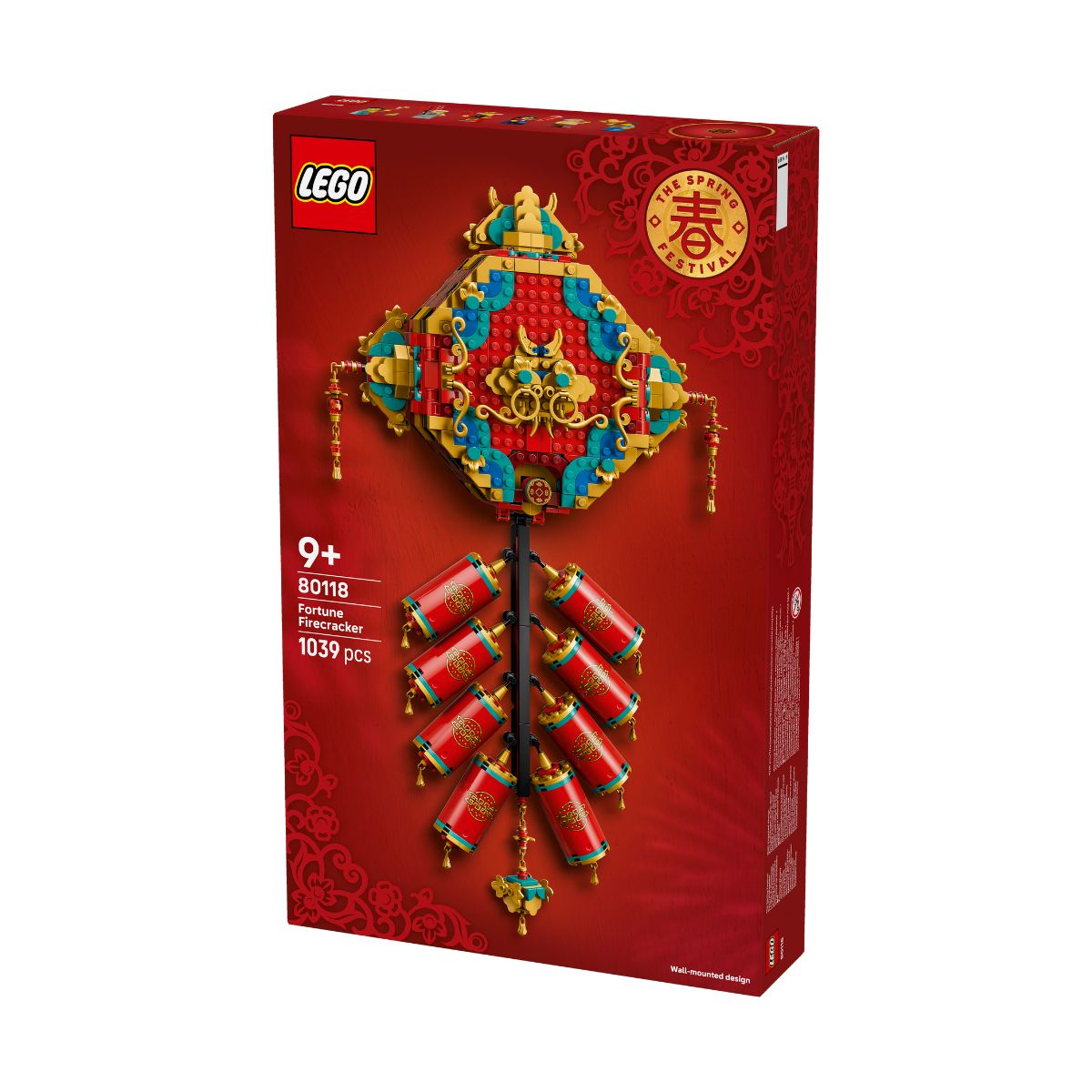 Đồ Chơi Lắp Ráp Pháo Hoa Tài Lộc LEGO CHINESE FESTIVAL 80118 (1039 chi tiết)