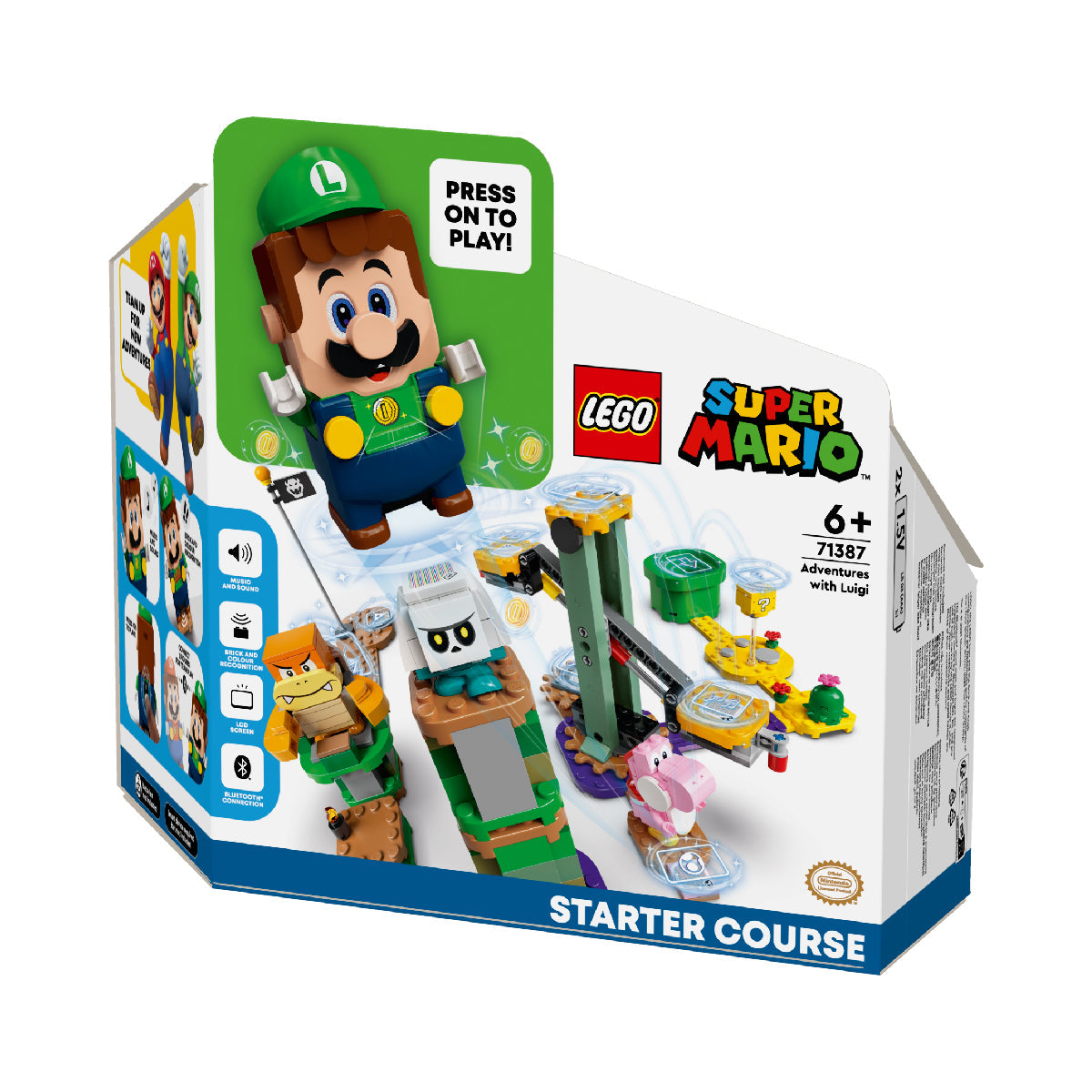 Đồ Chơi Lắp Ráp Phiêu Lưu Cùng Luigi - Bộ Khởi Đầu Lego Super Mario 71387 (280 chi tiết)
