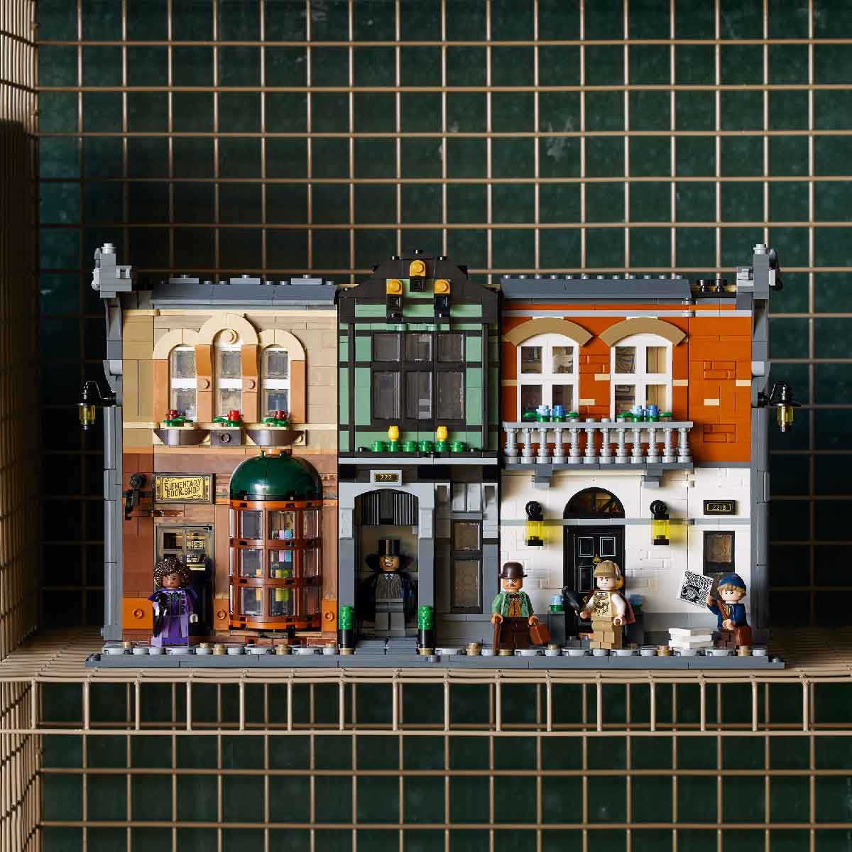 Đồ Chơi Lắp Ráp Phố Baker - Sherlock Holmes LEGO ICONS 10351 (1359 chi tiết)