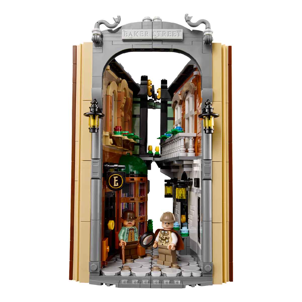 Đồ Chơi Lắp Ráp Phố Baker - Sherlock Holmes LEGO ICONS 10351 (1359 chi tiết)