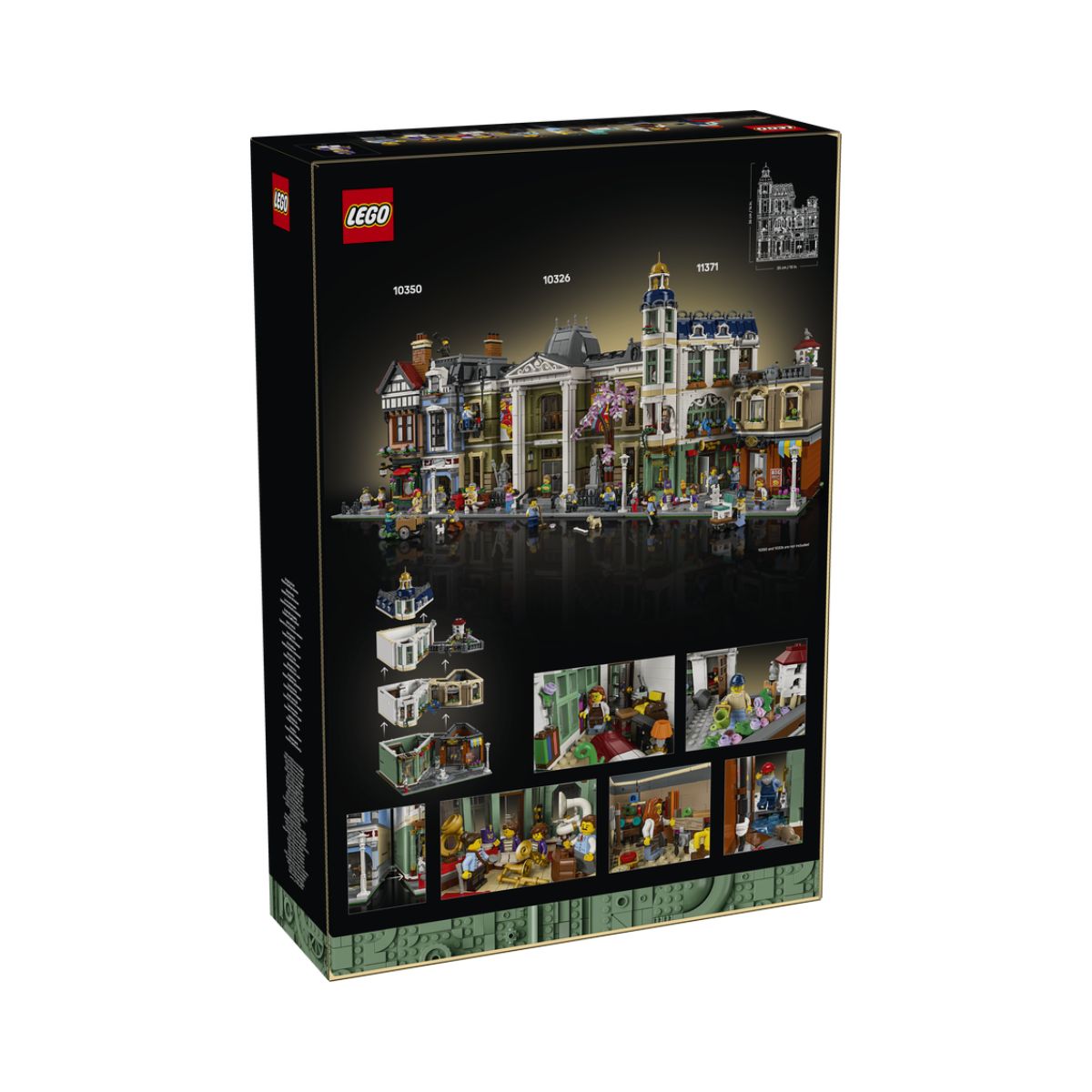 Đồ Chơi Lắp Ráp Phố Mua Sắm Châu Âu LEGO ICONS 11371