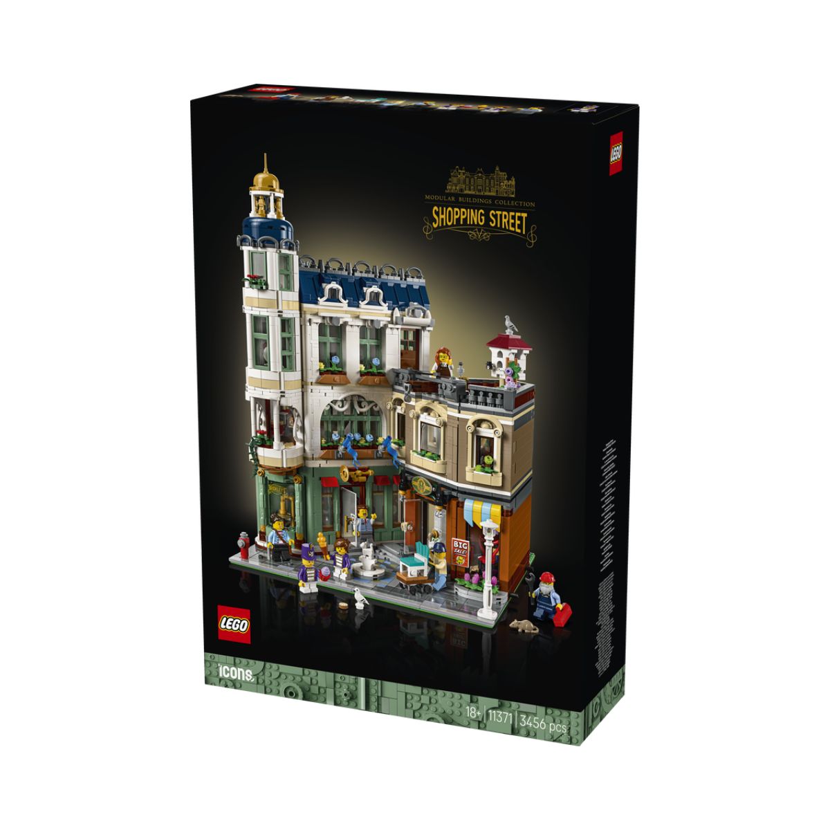Đồ Chơi Lắp Ráp Phố Mua Sắm Châu Âu LEGO ICONS 11371