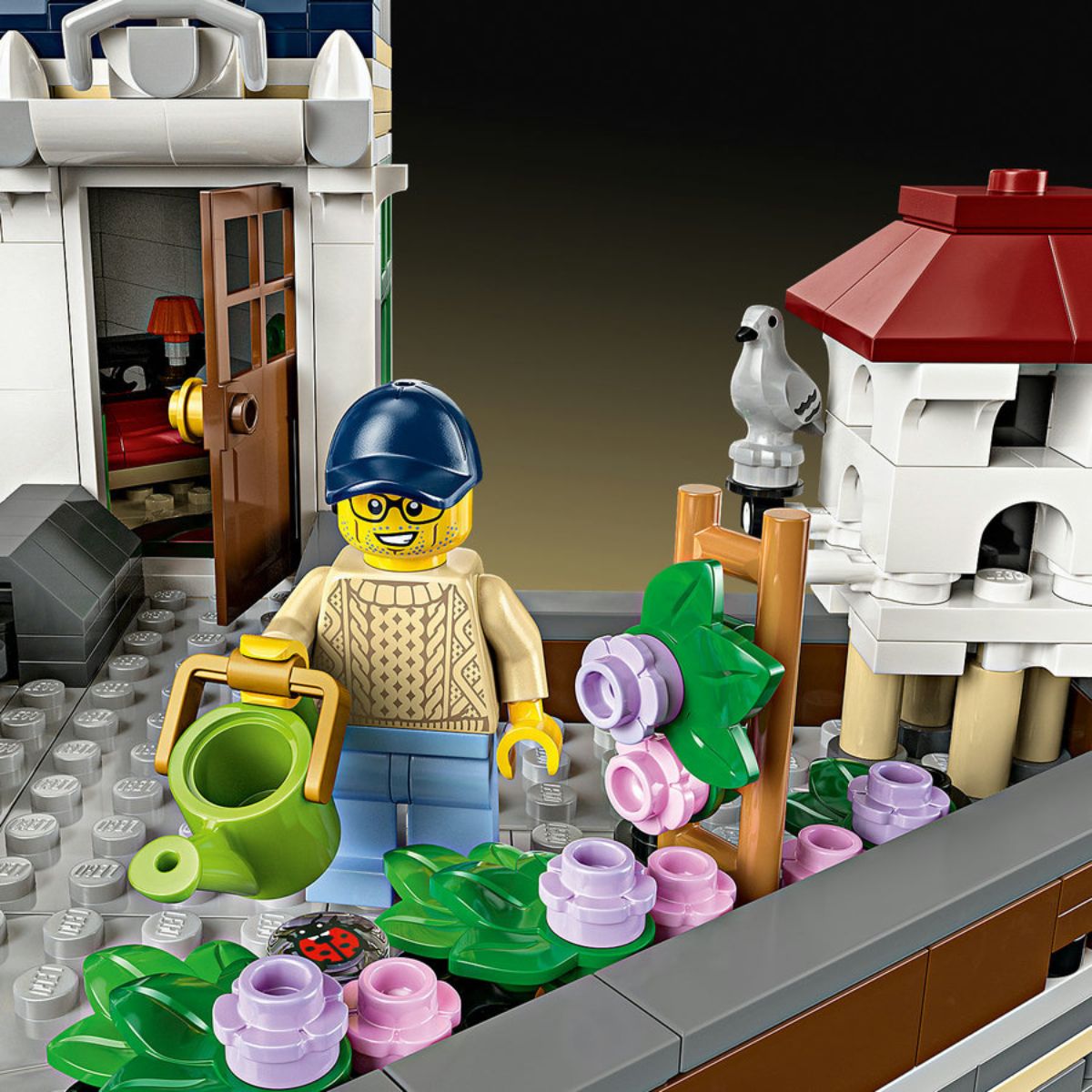 Đồ Chơi Lắp Ráp Phố Mua Sắm Châu Âu LEGO ICONS 11371