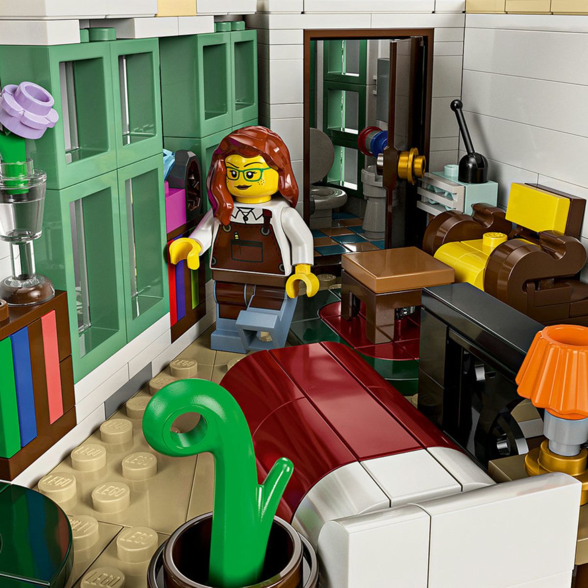 Đồ Chơi Lắp Ráp Phố Mua Sắm Châu Âu LEGO ICONS 11371