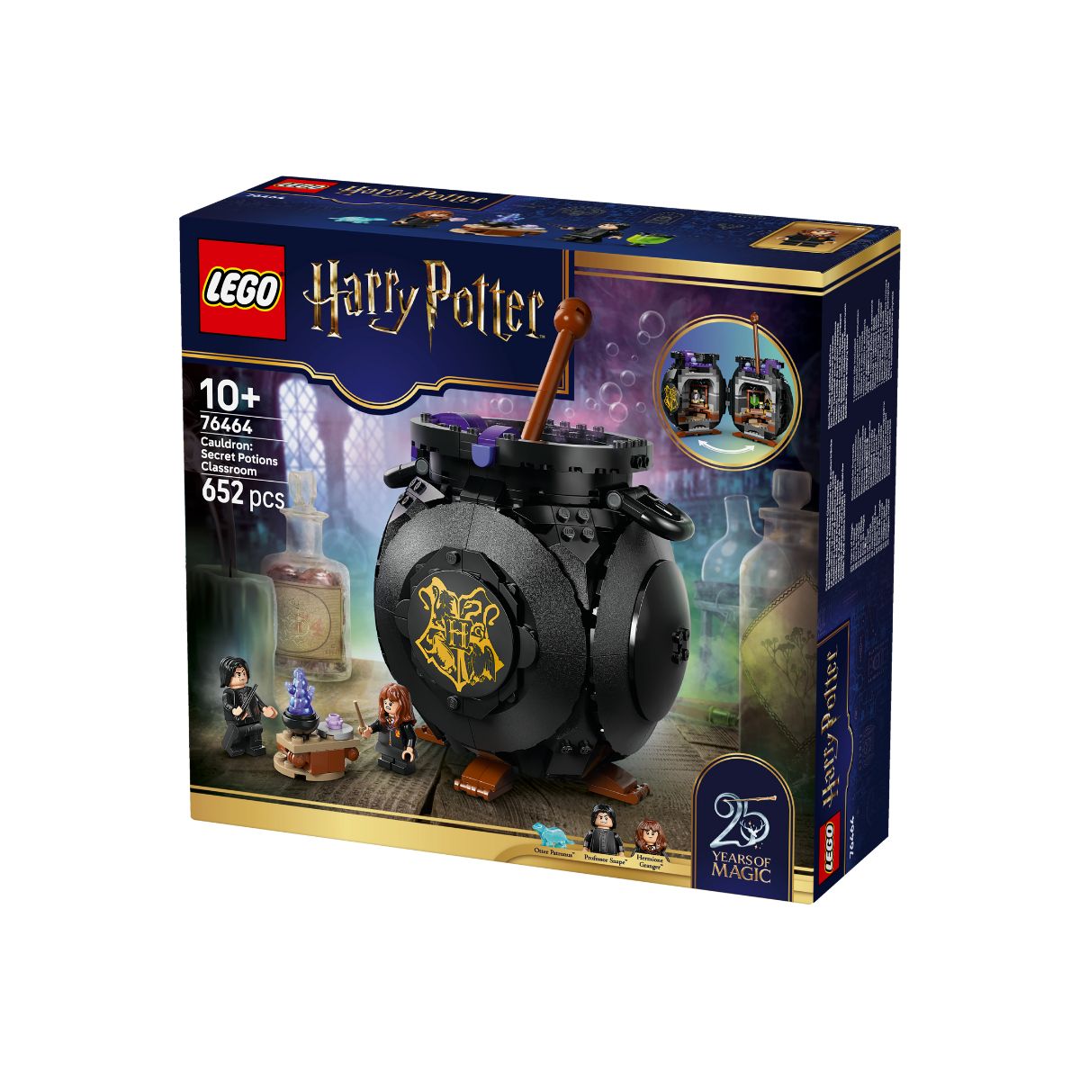 Đồ Chơi Lắp Ráp Phòng Học Pha Chế Độc Dược Bí Mật LEGO HARRY POTTER 76464 (652 chi tiết)