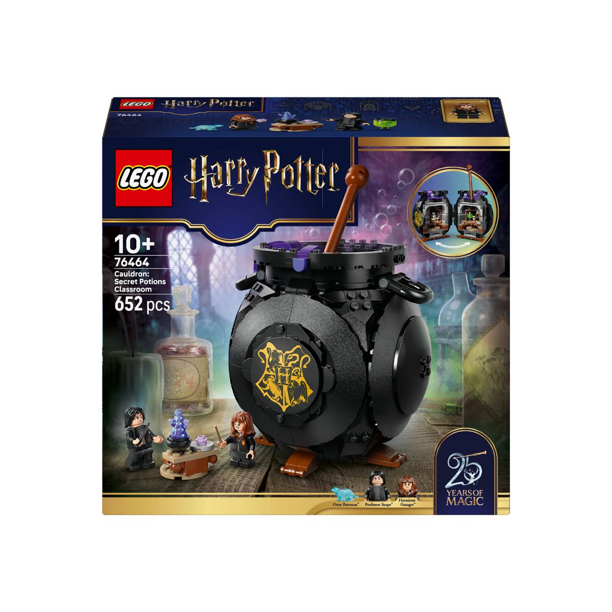 Đồ Chơi Lắp Ráp Phòng Học Pha Chế Độc Dược Bí Mật LEGO HARRY POTTER 76464 (652 chi tiết)