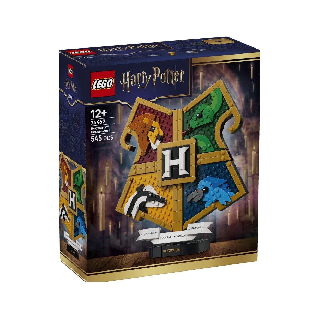 Đồ Chơi Lắp Ráp Phù Hiệu Các Nhà Hogwarts™ LEGO HARRY POTTER 76462 (545 chi tiết)