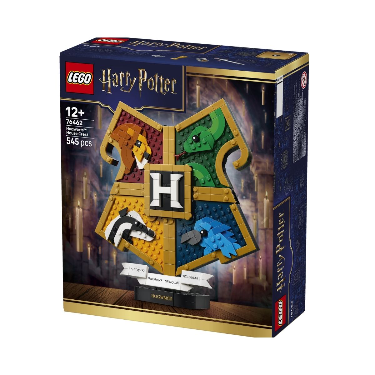 Đồ Chơi Lắp Ráp Phù Hiệu Các Nhà Hogwarts™ LEGO HARRY POTTER 76462 (545 chi tiết)