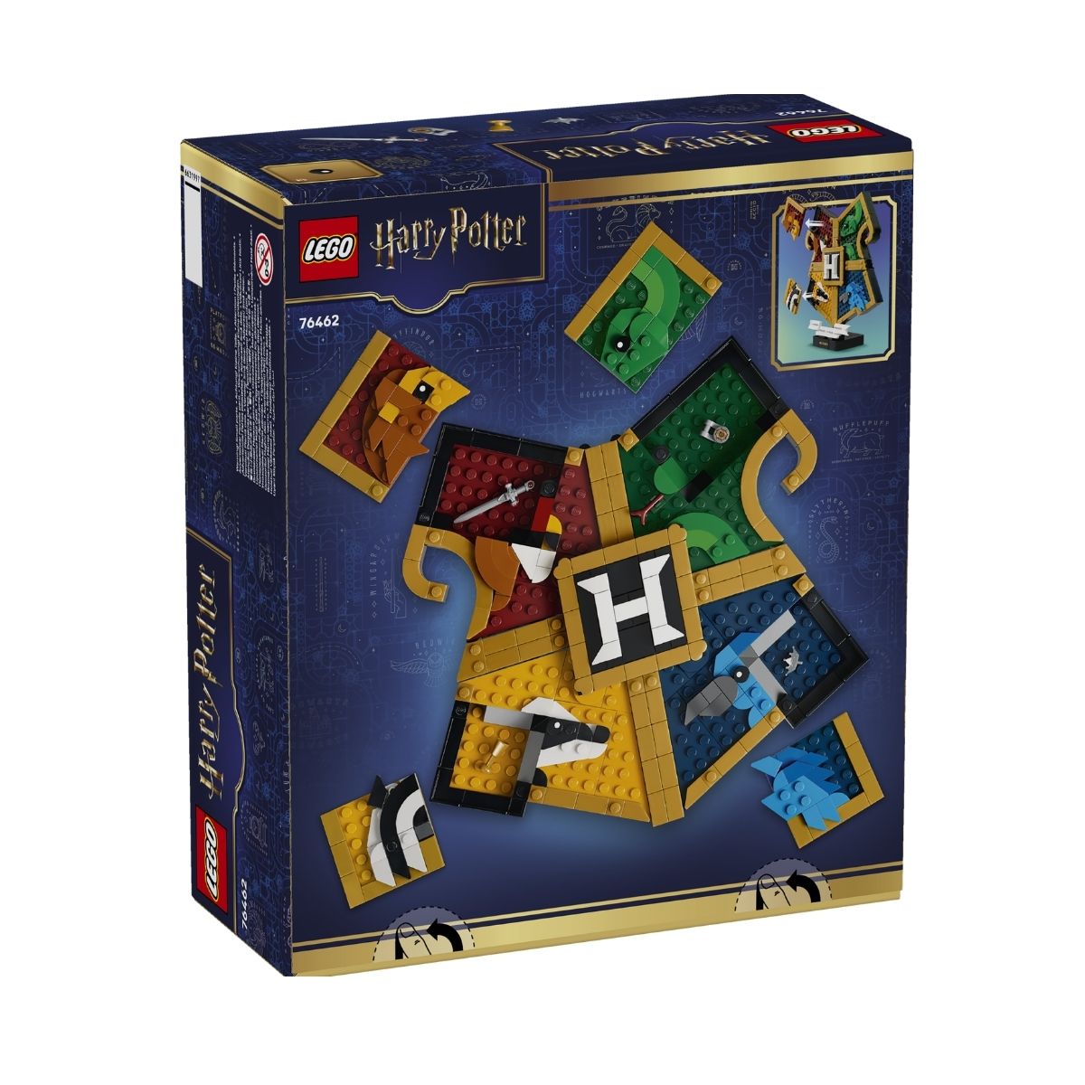 Đồ Chơi Lắp Ráp Phù Hiệu Các Nhà Hogwarts™ LEGO HARRY POTTER 76462 (545 chi tiết)