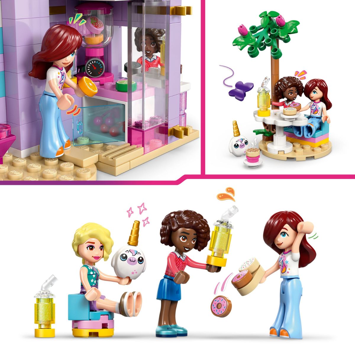 Đồ Chơi Lắp Ráp Quán Cà Phê Kỳ Lân Mộng Mơ LEGO FRIENDS 42684 (475 chi tiết)
