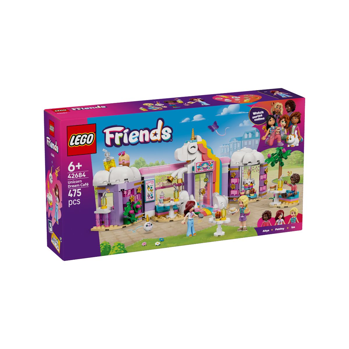 Đồ Chơi Lắp Ráp Quán Cà Phê Kỳ Lân Mộng Mơ LEGO FRIENDS 42684 (475 chi tiết)
