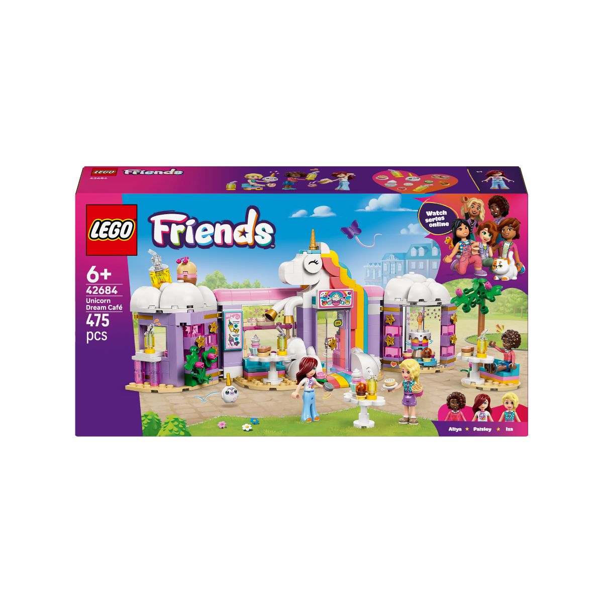 Đồ Chơi Lắp Ráp Quán Cà Phê Kỳ Lân Mộng Mơ LEGO FRIENDS 42684 (475 chi tiết)