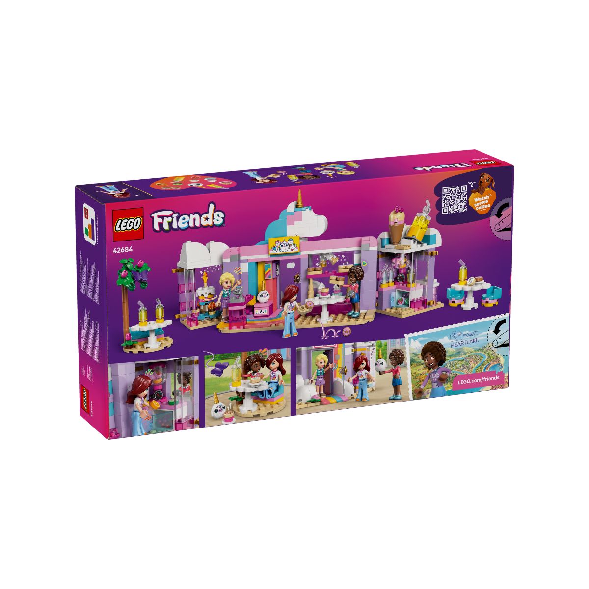 Đồ Chơi Lắp Ráp Quán Cà Phê Kỳ Lân Mộng Mơ LEGO FRIENDS 42684 (475 chi tiết)