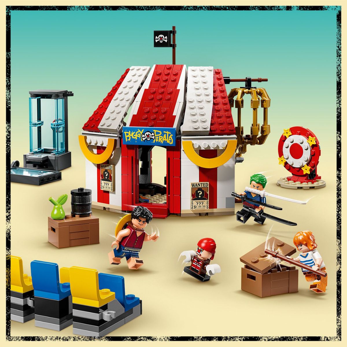 Đồ Chơi Lắp Ráp Rạp Xiếc Của Chú Hề Buggy LEGO ONE PIECE 75637 (573 chi tiết)