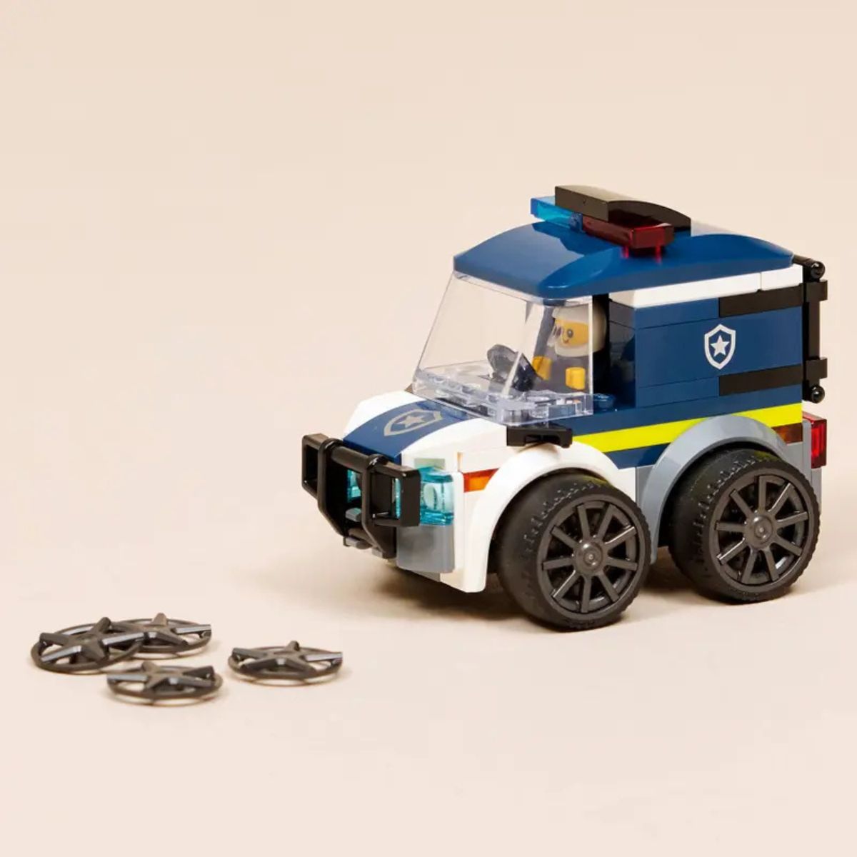 Đồ Chơi Lắp Ráp Rides - Xe Tải Cảnh Sát LEGO CITY 60481 (71 Chi Tiết)