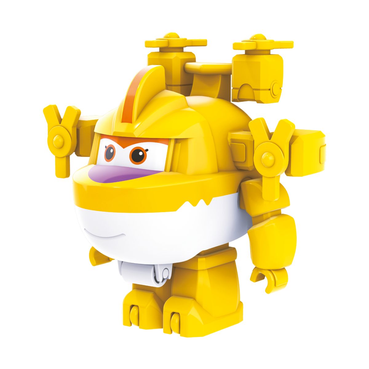 Đồ Chơi Lắp Ráp Robot Biến Hình Khủng Long Brachy Cứu Hộ SUPERWINGS EU380520-4