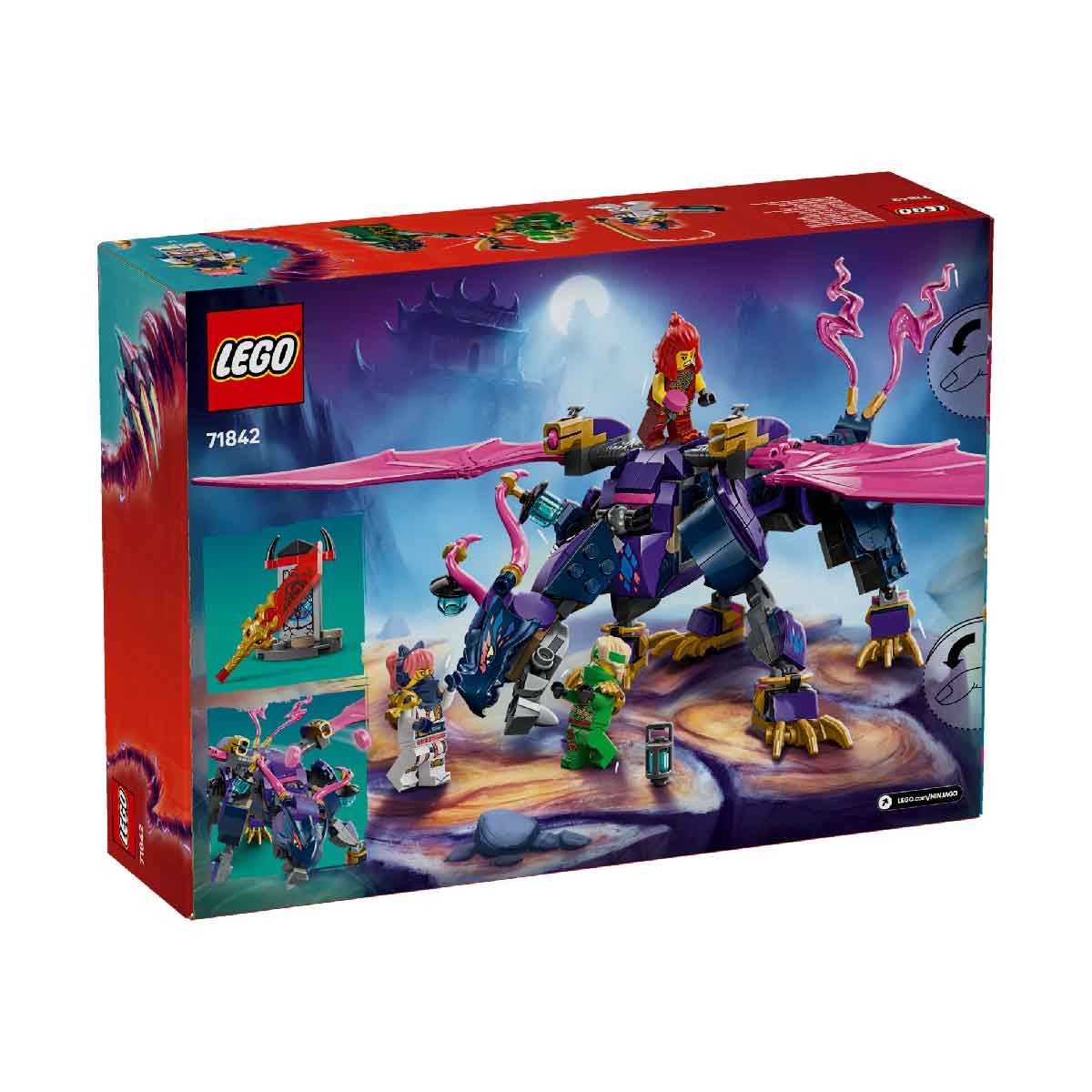 Đồ Chơi Lắp Ráp Rồng Bậc Thầy Rontu LEGO NINJAGO 71842 (381 chi tiết)