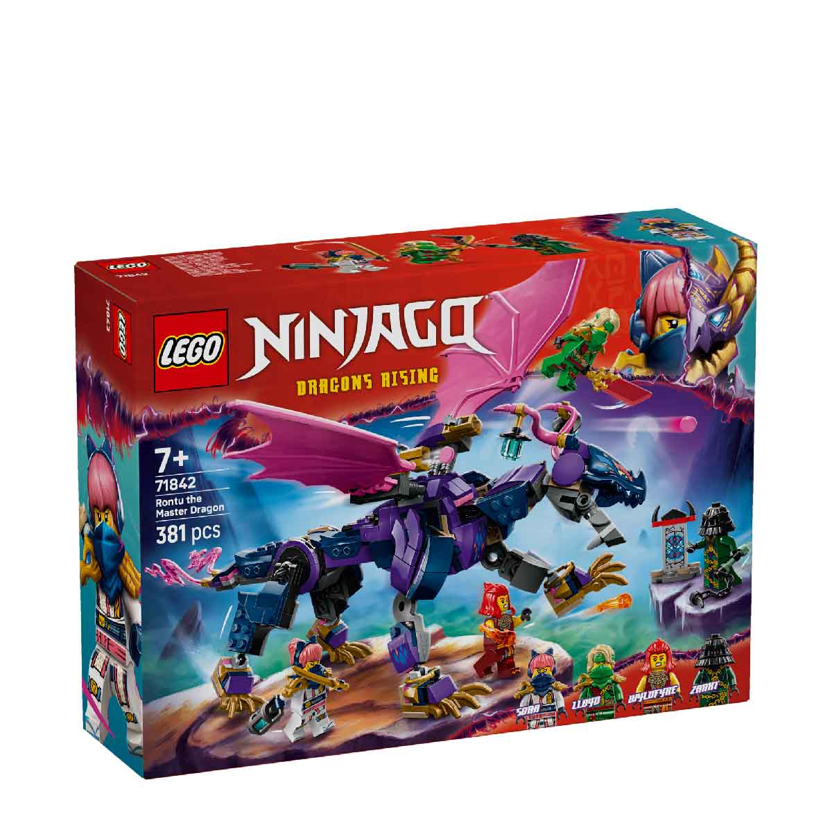 Đồ Chơi Lắp Ráp Rồng Bậc Thầy Rontu LEGO NINJAGO 71842 (381 chi tiết)