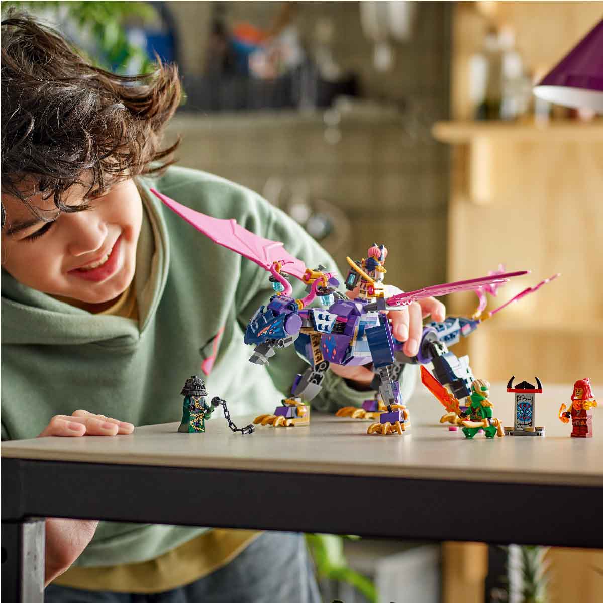 Đồ Chơi Lắp Ráp Rồng Bậc Thầy Rontu LEGO NINJAGO 71842 (381 chi tiết)