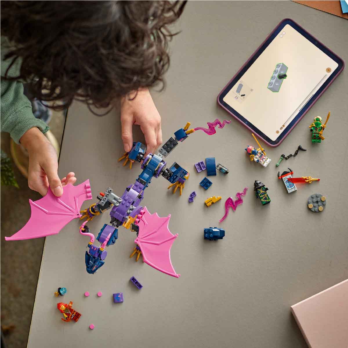 Đồ Chơi Lắp Ráp Rồng Bậc Thầy Rontu LEGO NINJAGO 71842 (381 chi tiết)
