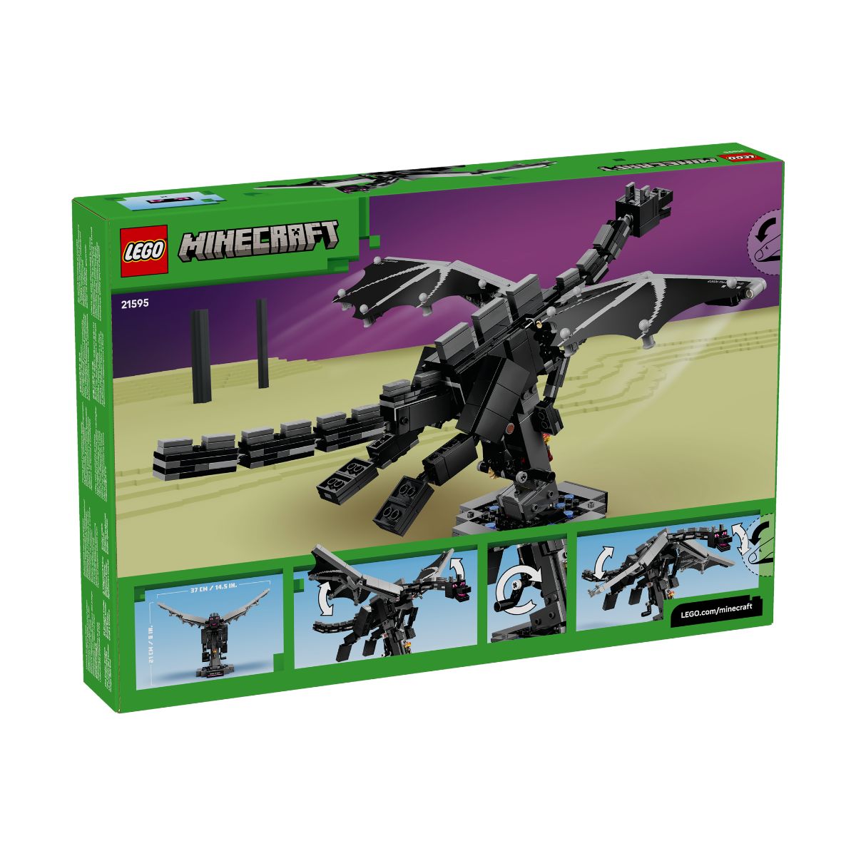 Đồ Chơi Lắp Ráp Rồng Ender LEGO MINECRAFT 21595 (710 Chi Tiết)