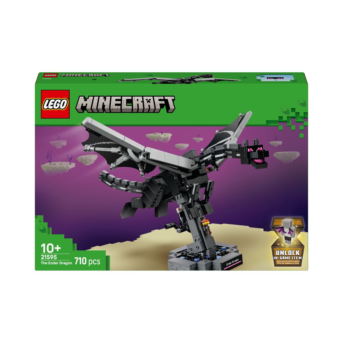 Đồ Chơi Lắp Ráp Rồng Ender LEGO MINECRAFT 21595 (710 Chi Tiết)