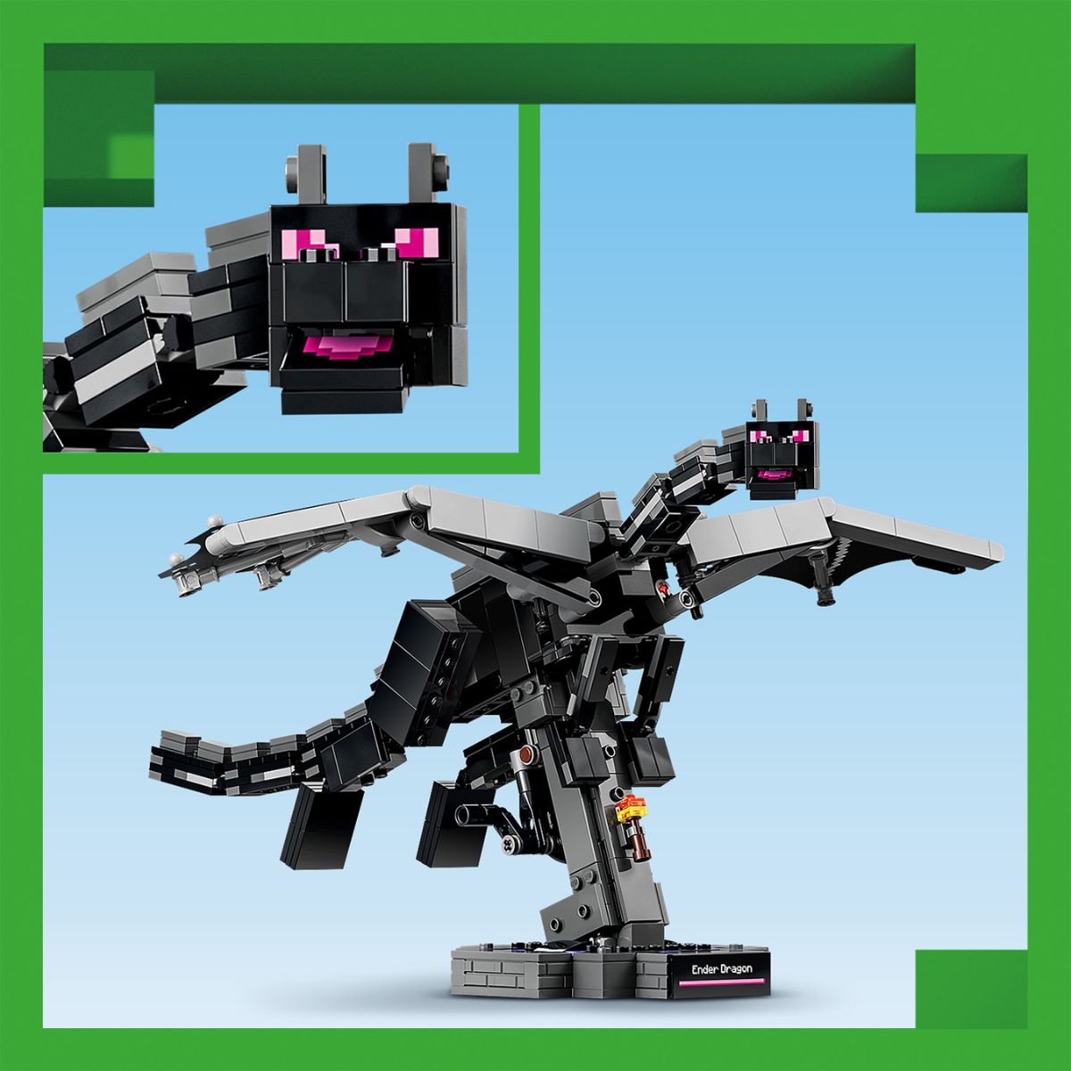 Đồ Chơi Lắp Ráp Rồng Ender LEGO MINECRAFT 21595 (710 Chi Tiết)