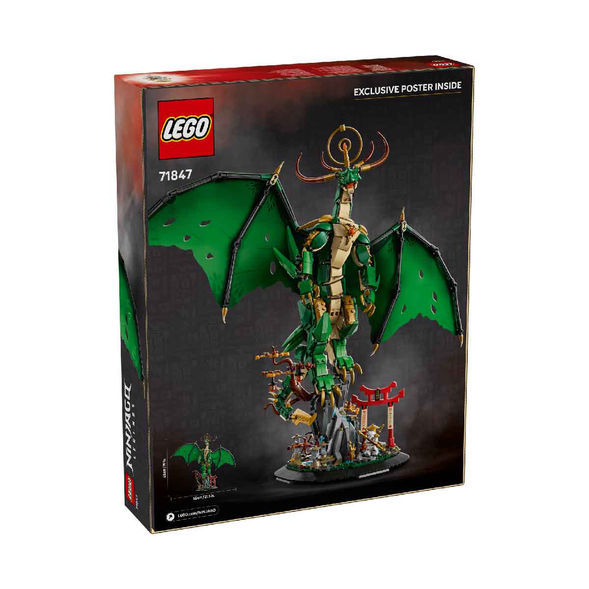 Đồ Chơi Lắp Ráp Rồng Hộ Vệ LEGO NINJAGO 71847 (1650 chi tiết)