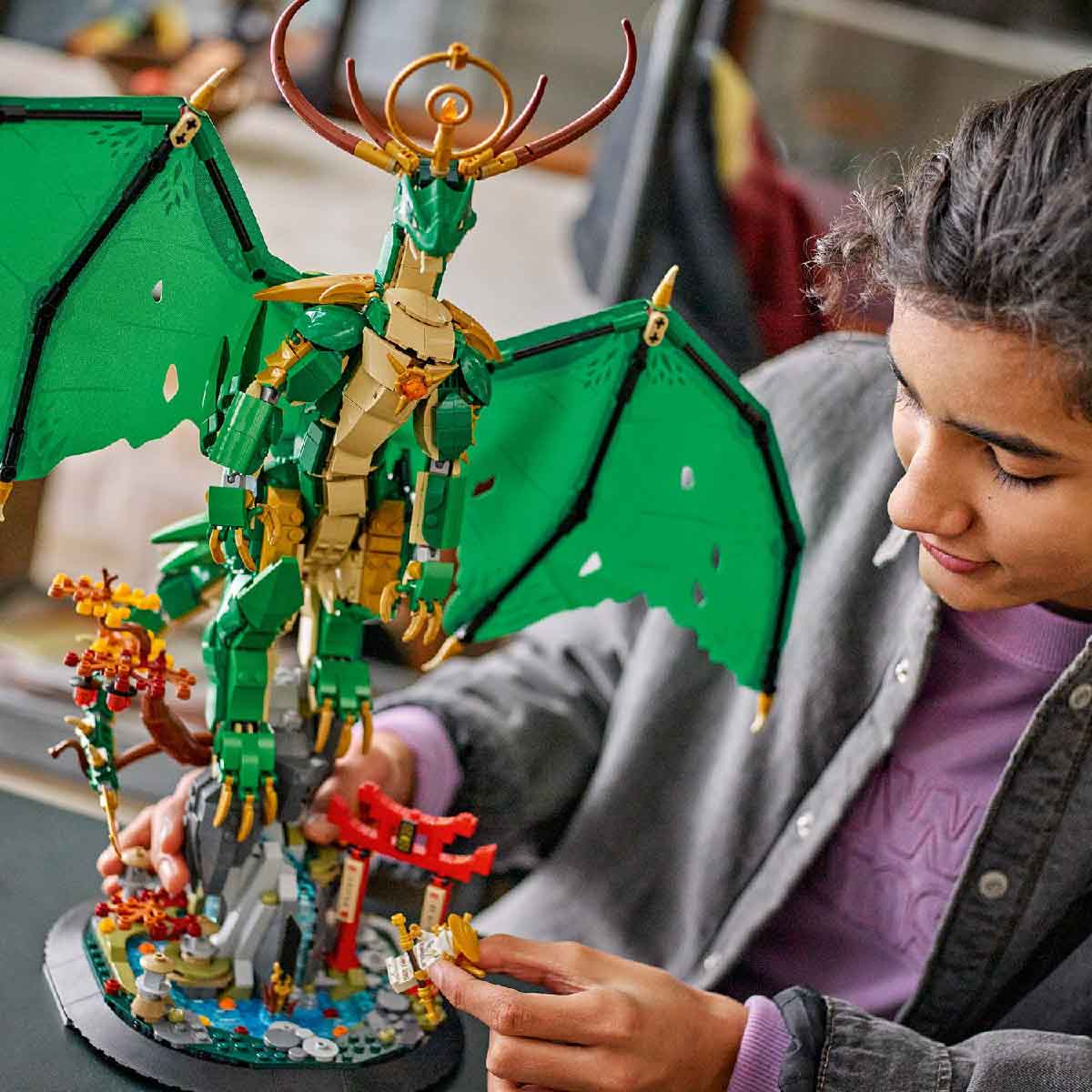 Đồ Chơi Lắp Ráp Rồng Hộ Vệ LEGO NINJAGO 71847 (1650 chi tiết)