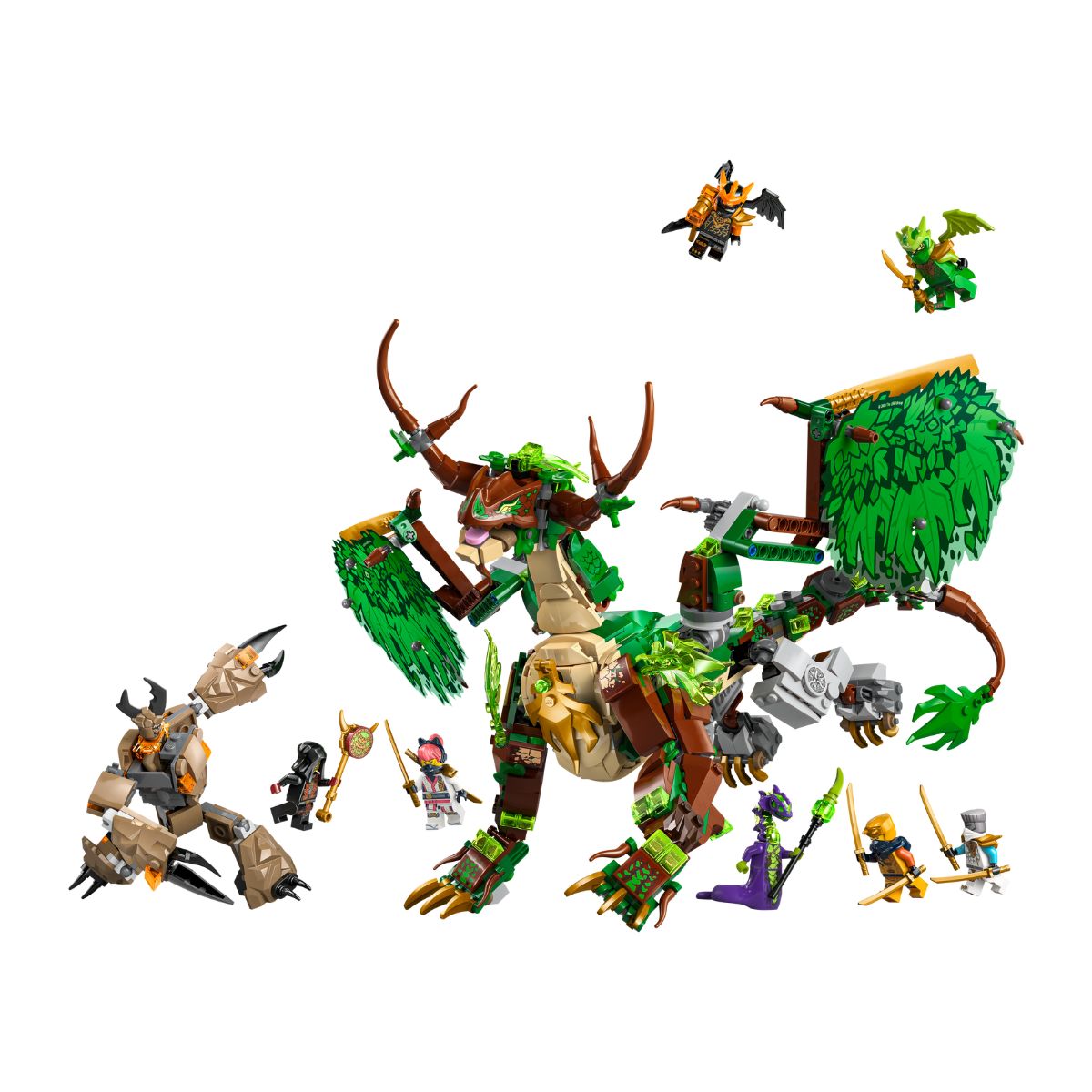 Đồ Chơi Lắp Ráp Rồng Thần Sống LEGO NINJAGO 71859 (1050 chi tiết)