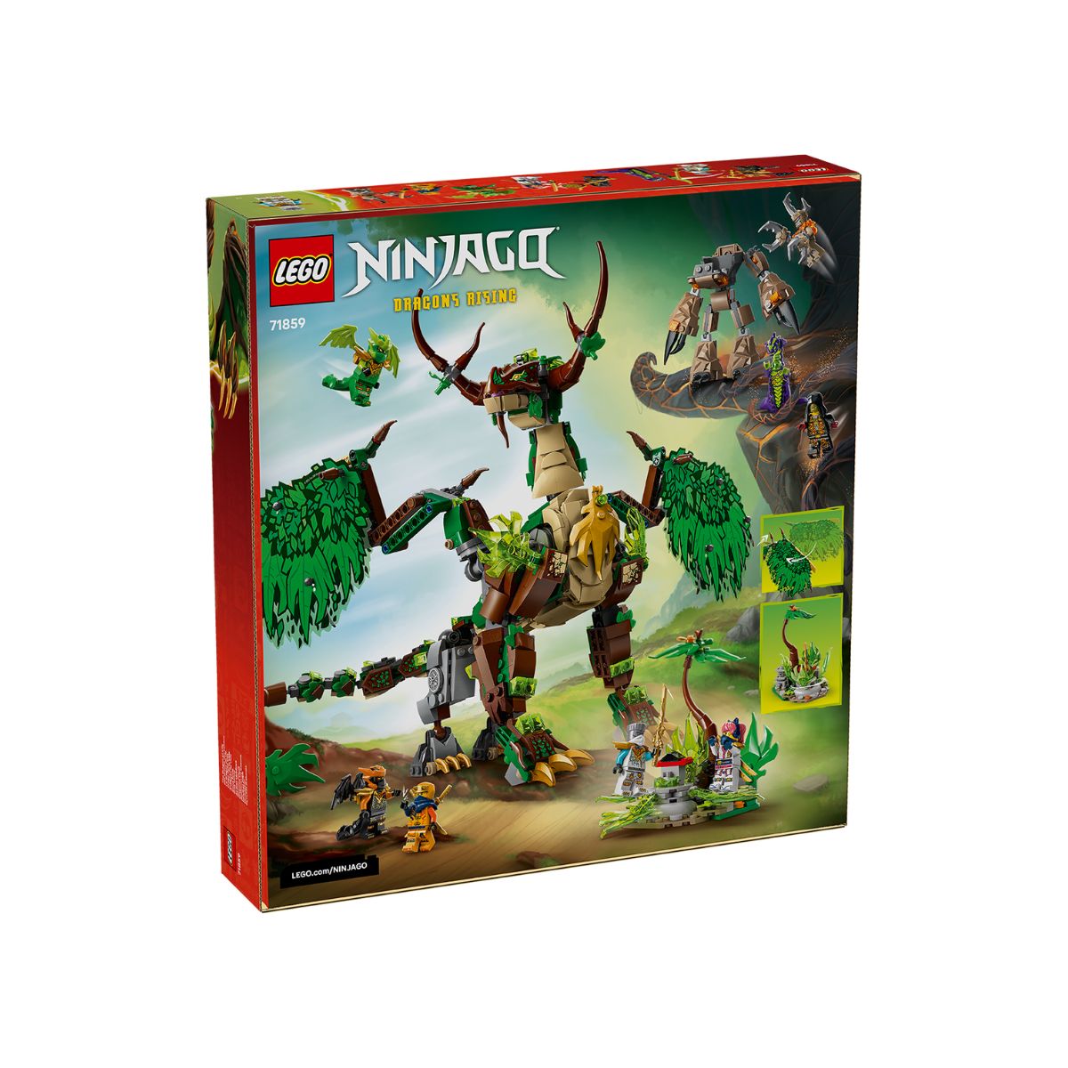 Đồ Chơi Lắp Ráp Rồng Thần Sống LEGO NINJAGO 71859 (1050 chi tiết)