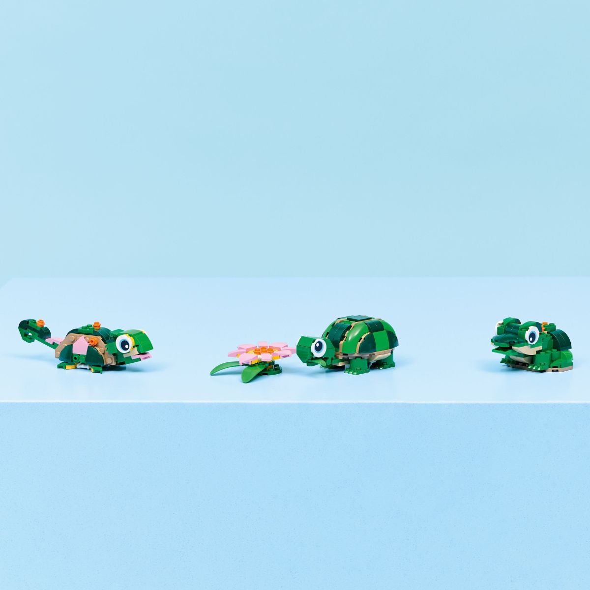 Đồ chơi lắp ráp Rùa Đáng Yêu và Hoa Ly LEGO CREATOR 31377 (124 chi tiết)