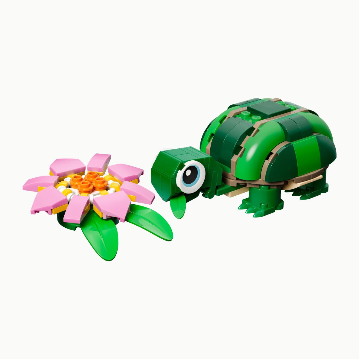 Đồ chơi lắp ráp Rùa Đáng Yêu và Hoa Ly LEGO CREATOR 31377 (124 chi tiết)