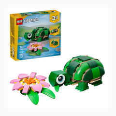 Đồ chơi lắp ráp Rùa Đáng Yêu và Hoa Ly LEGO CREATOR 31377 (124 chi tiết)