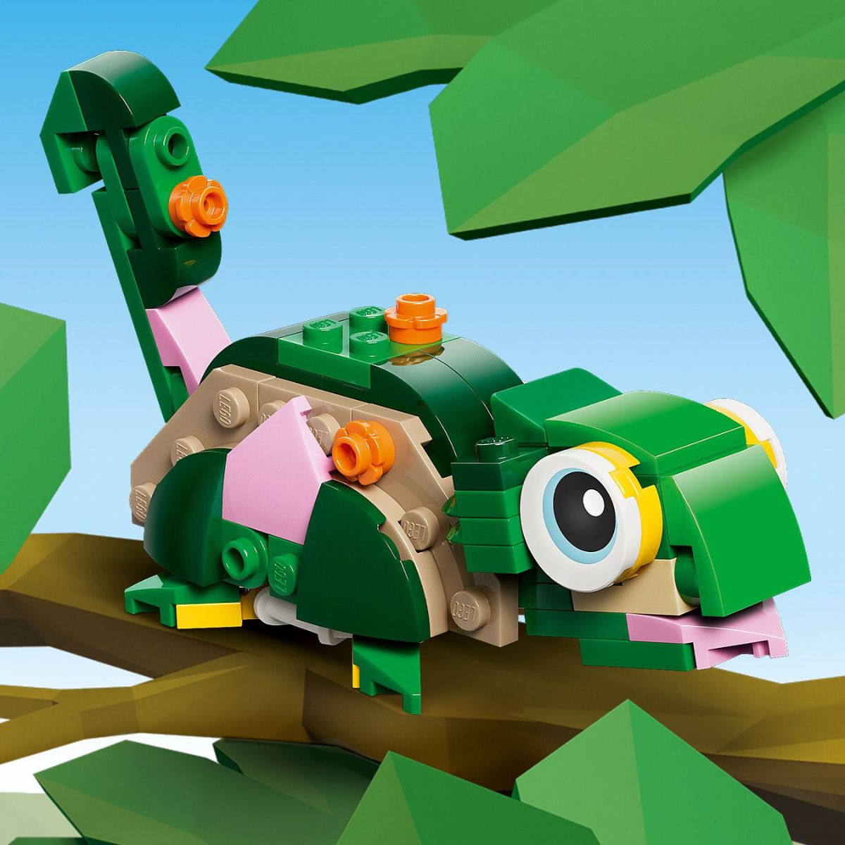 Đồ chơi lắp ráp Rùa Đáng Yêu và Hoa Ly LEGO CREATOR 31377 (124 chi tiết)