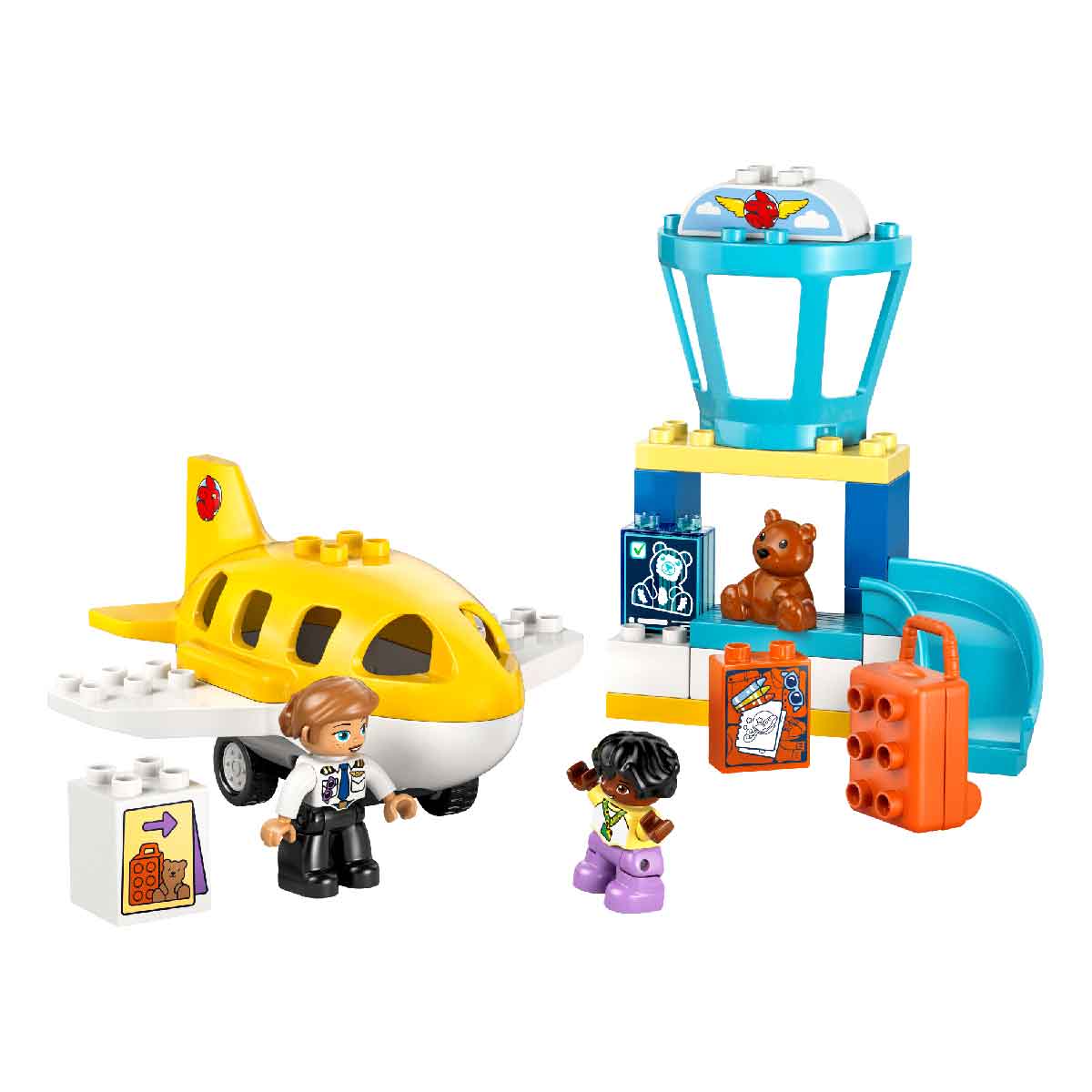 Đồ Chơi Lắp Ráp Sân Bay Đầu Tiên Của Bé LEGO DUPLO 10443 (23 chi tiết)