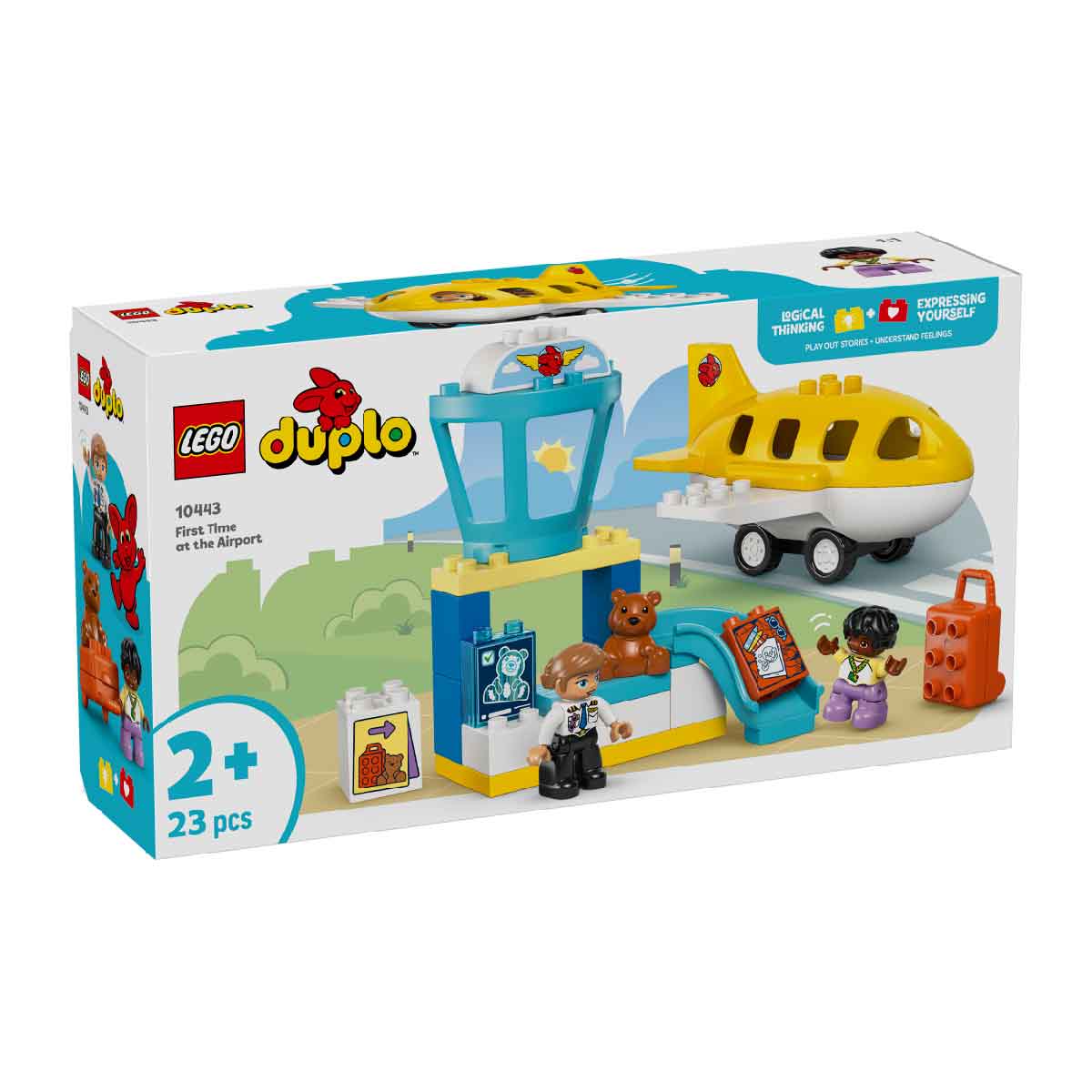 Đồ Chơi Lắp Ráp Sân Bay Đầu Tiên Của Bé LEGO DUPLO 10443 (23 chi tiết)