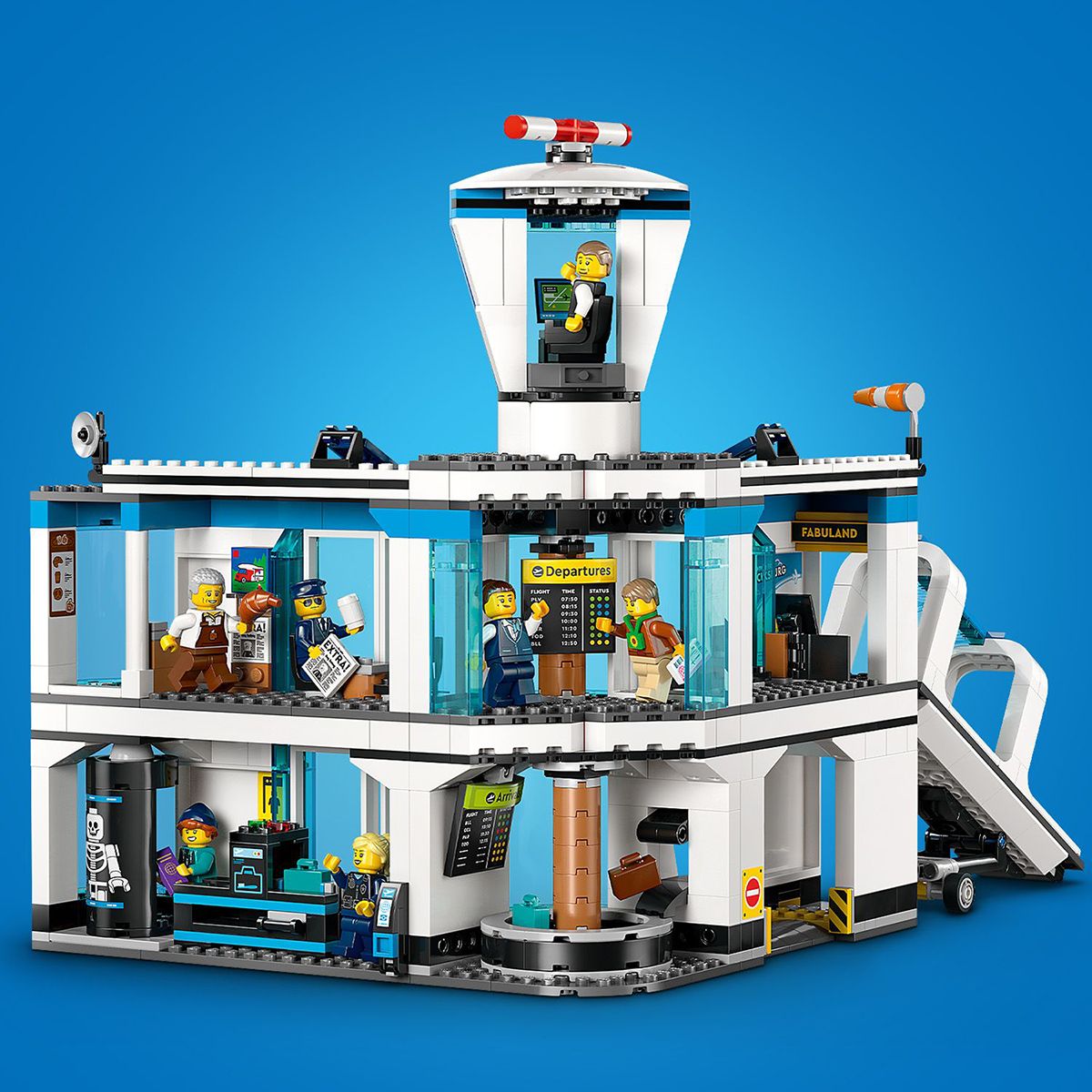 Đồ Chơi Lắp Ráp Sân Bay Và Máy Bay LEGO CITY 60502 (887 chi tiết)