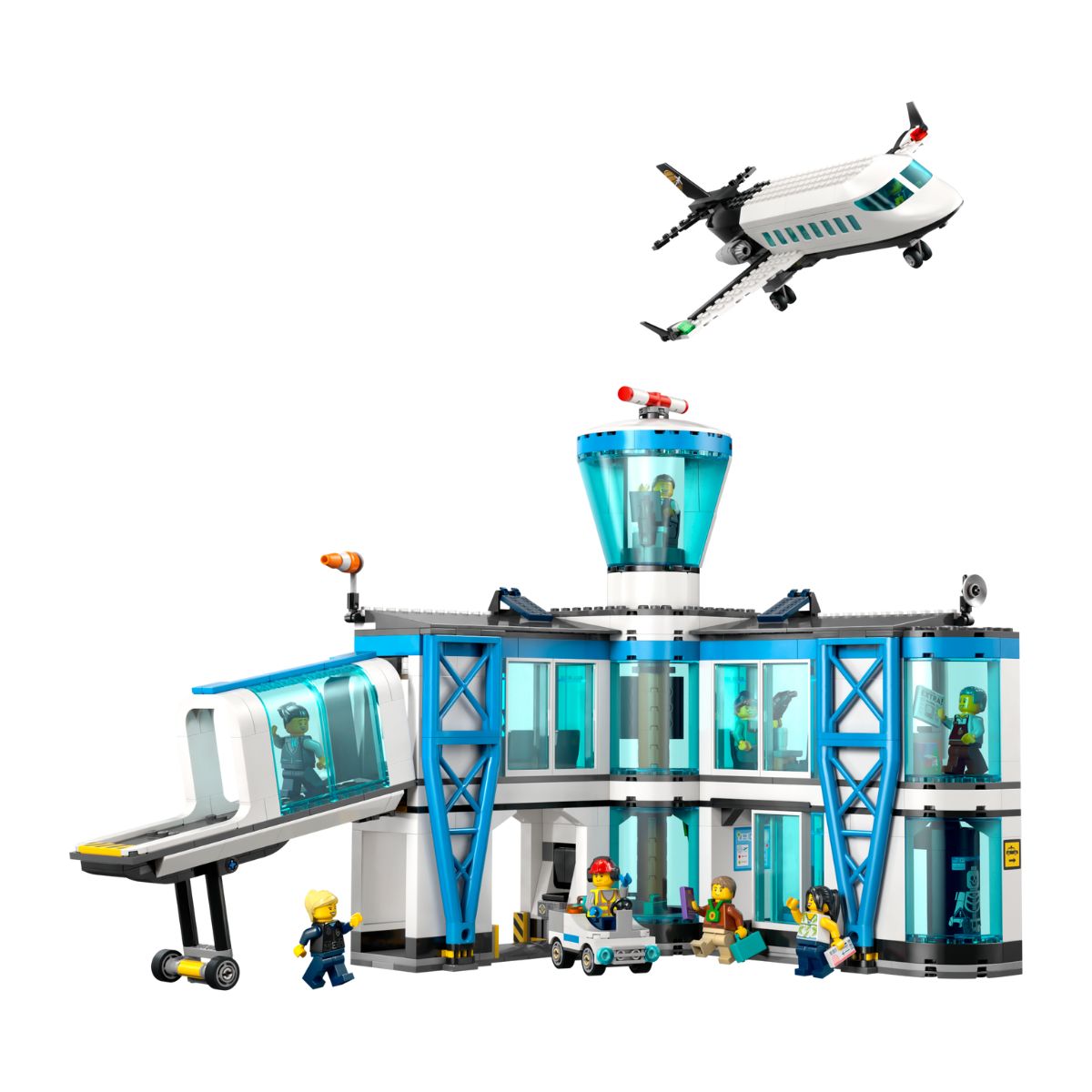 Đồ Chơi Lắp Ráp Sân Bay Và Máy Bay LEGO CITY 60502 (887 chi tiết)